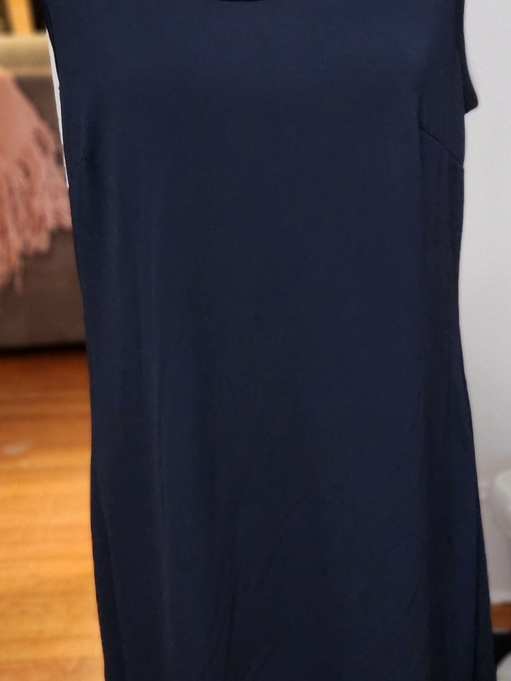 Haani Black Sleeveless Sheath Dress